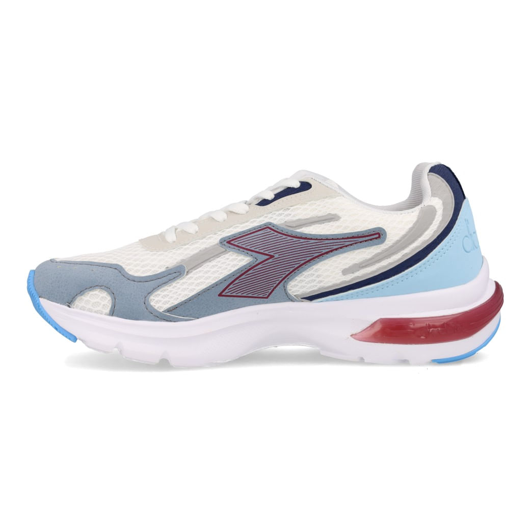 Diadora Tenis DFSC063-03 MASSIMO Branco-Azul-Vinho Sint_5__